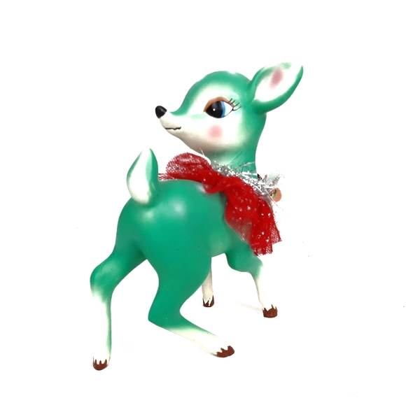 Retro Inspired Pink & Turquoise Reindeer Set - Picture 6 of 6